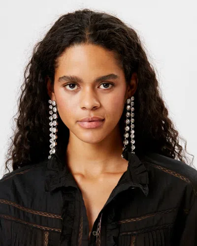 Isabel Marant A Wild Shore Earrings In Metallic