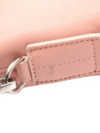 Pre-owned Jil Sander 2000s Sm Soft Drawket Leather Bucket Bag In Pink