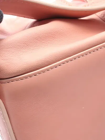 Pre-owned Jil Sander 2000s Sm Soft Drawket Leather Bucket Bag In Pink