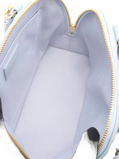 Pre-owned Louis Vuitton 2021 Alma Soft Bb Leather Tote Bag In Blue