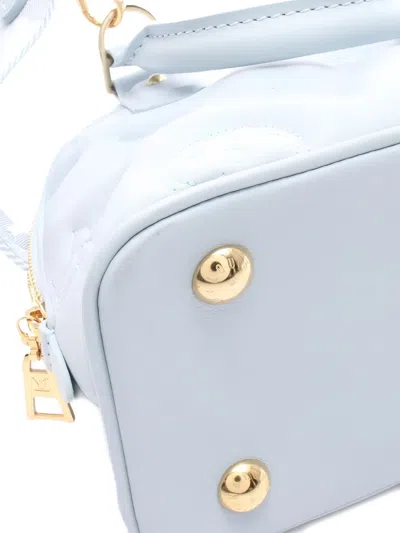 Pre-owned Louis Vuitton 2021 Alma Soft Bb Leather Tote Bag In Blue