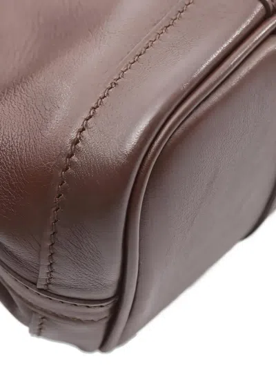 Pre-owned Hermes 2005 Pm Garden Party Top-handles Tote Bag In Brown