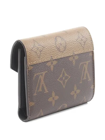 Pre-owned Louis Vuitton 2021s Victorine Monogram Wallet In Brown