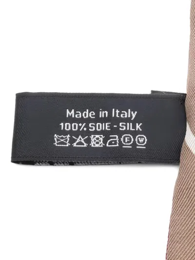 Pre-owned Chanel 1986-1988 Coco Mark Scarf In Pink