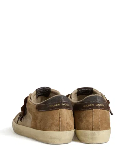 Golden Goose Suede Sneakers In Brown