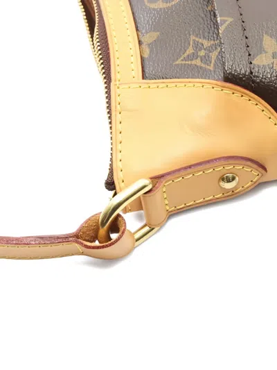 Pre-owned Louis Vuitton 2012 Pm Odeon Shoulder Bag In Brown