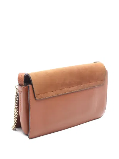 Pre-owned Chloé Faye Suede Shoulder Bag In Brown