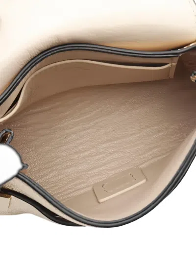 Pre-owned Chloé 2010s Elle Leather Shoulder Bag In Gold