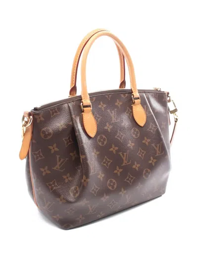 Pre-owned Louis Vuitton 2015 Pm Turenne Tote Bag In Brown