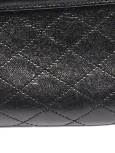 Pre-owned Saint Laurent 2010 Mini Nolita Chain Shoulder Bag In Black