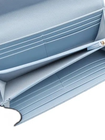 Pre-owned Chanel 2010s Cc Wallet In Blue