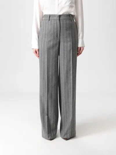 Manuel Ritz Pants  Woman Color Grey In Multi