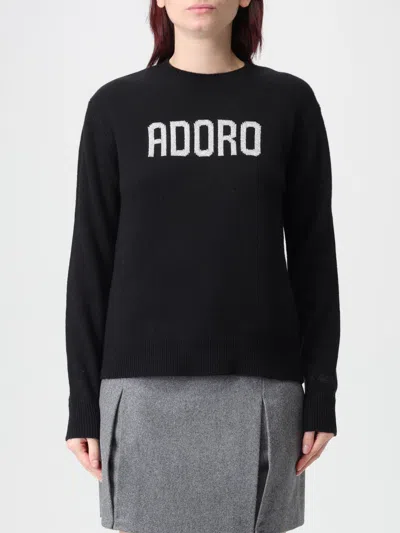 Mc2 Saint Barth Sweater  Woman Color Black 1 In Black