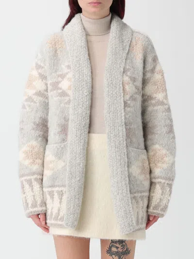 Frantic Cardigan  Woman Color Grey In Multi