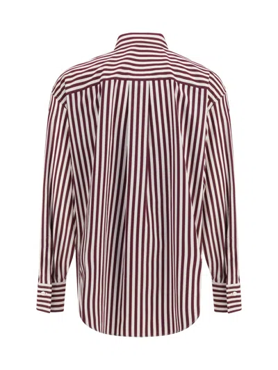 Brunello Cucinelli Women Striped Shirt In Multi