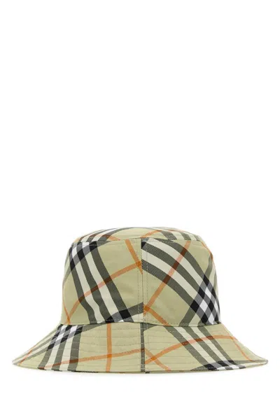 Burberry Women Printed Polyester Bucket Hat In Neutral