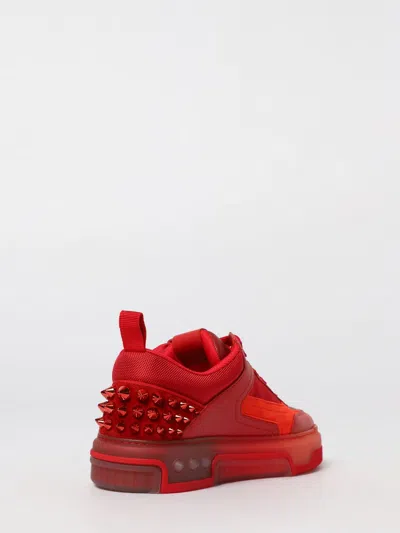 Christian Louboutin Sneakers Men Red In Multi