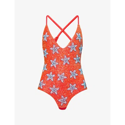 Oceanus Womens  Mias Marina Swimsuit In Multi