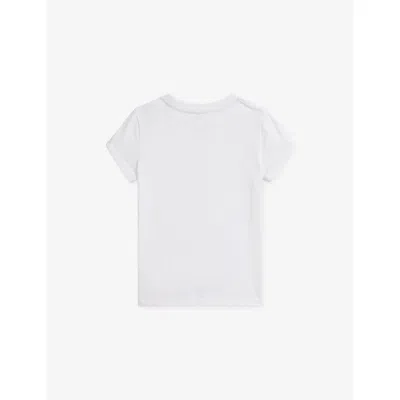 Polo Ralph Lauren Bear-print T-shirt In White