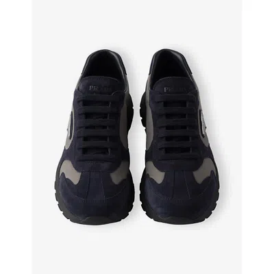Prada Prax-sneaker Aus Wildleder Und Re-nylon In Multi