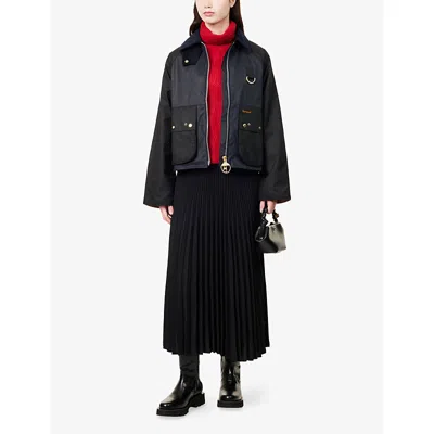 Barbour Womens  Kearton Waxed-cotton Jacket
