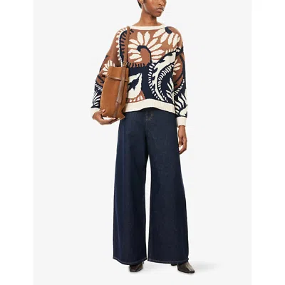 Weekend Max Mara Omens  Tabella Wide-leg Denim Jeans
