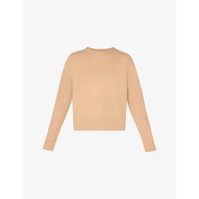 Sweaty Betty Womens  Cashmere Crew Neck Jumper In Neutral