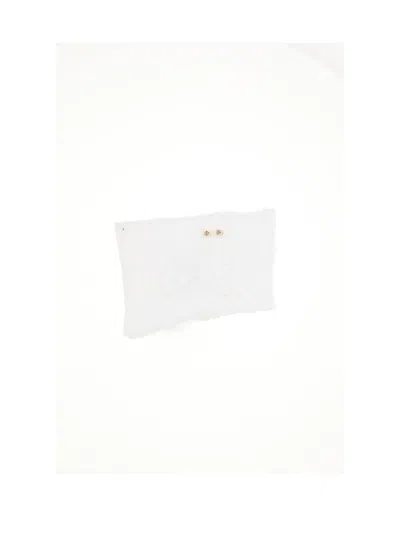 Dior Women Clair D Lune Stud Earrings In White