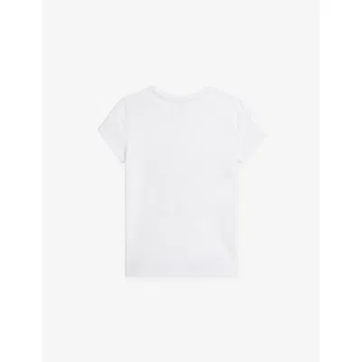 Polo Ralph Lauren Bear-print T-shirt In White