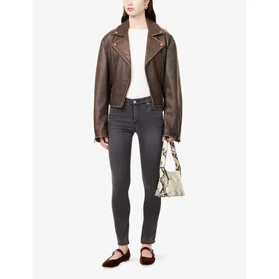 Ag Womens  Mari Slim-leg Stretch-denim Jeans