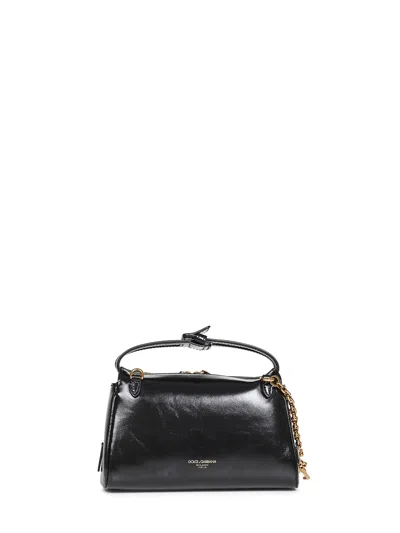 Dolce & Gabbana Women Black Vittoria Mini Handbag In Black