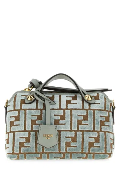 Fendi Women Printed Canvas Mini By The Way Handbag In Multi