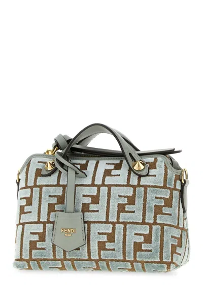 Fendi Women Printed Canvas Mini By The Way Handbag In Multi