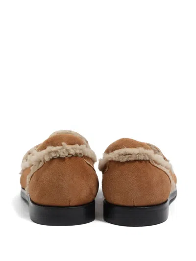 Bimba Y Lola Loafer Mit Riemen In Brown