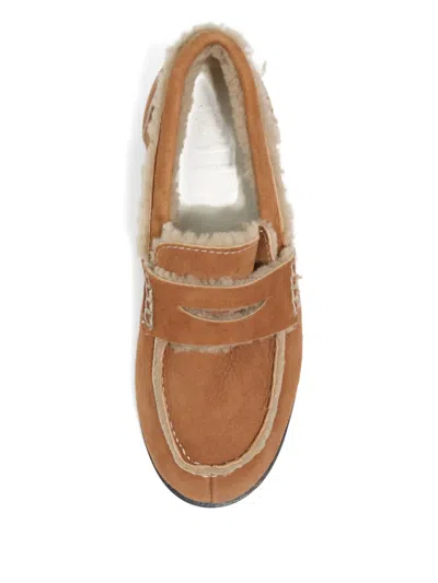 Bimba Y Lola Loafer Mit Riemen In Brown