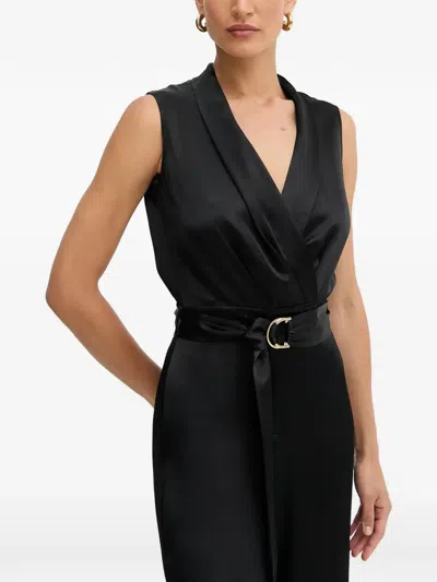 Marciano By Guess Ärmelloser Martian Jumpsuit Mit Gürtel In Black