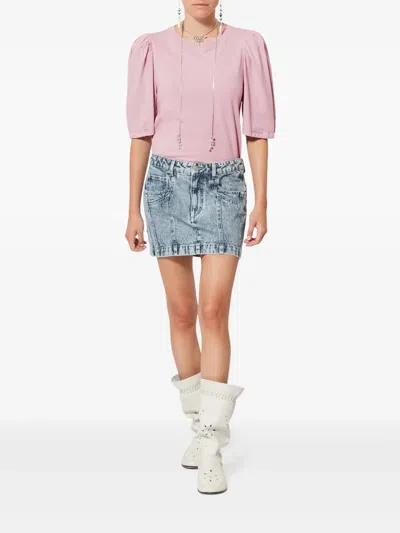Isabel Marant Maeliss T-shirt In Pink