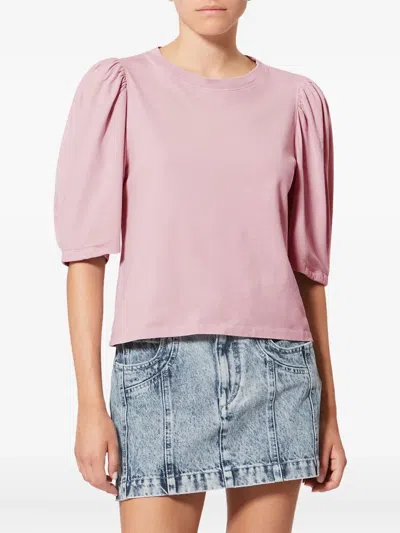 Isabel Marant Maeliss T-shirt In Pink