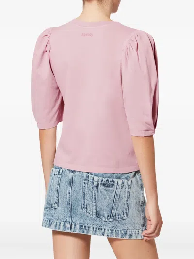 Isabel Marant Maeliss T-shirt In Pink