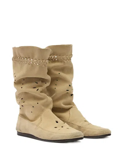 Isabel Marant Stiefel Mit Cut-out In Brown