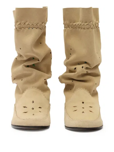 Isabel Marant Stiefel Mit Cut-out In Brown
