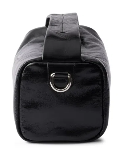 Prada Rectangular Handbag Top Handle In Black