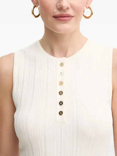 Marciano By Guess Geknöpftes Top In White