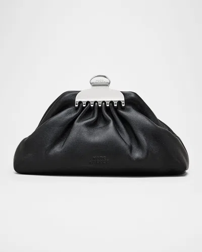 Marc Jacobs The Glam Small Clutch Bag In Black