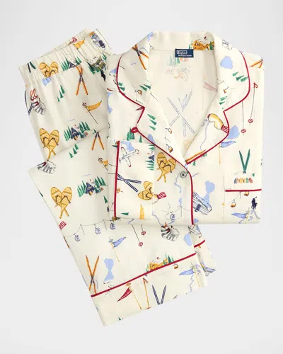 Polo Ralph Lauren Cozy Flannel Madison Cotton Pajama Set