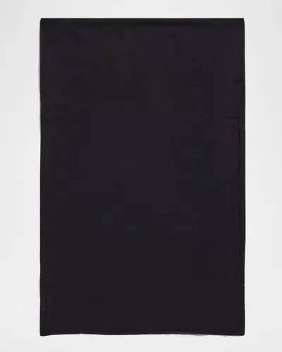 Majestic Machine Washable Cashmere Scarf In Black