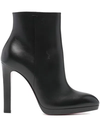 Christian Louboutin Women Fannylove Leather Boots In Black
