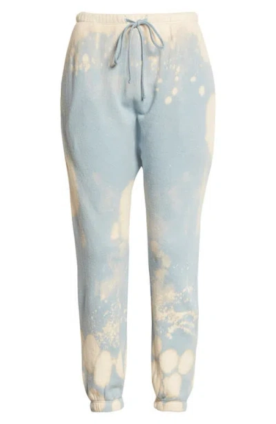 R13 Bleached Dropped Crotch Track Trousers