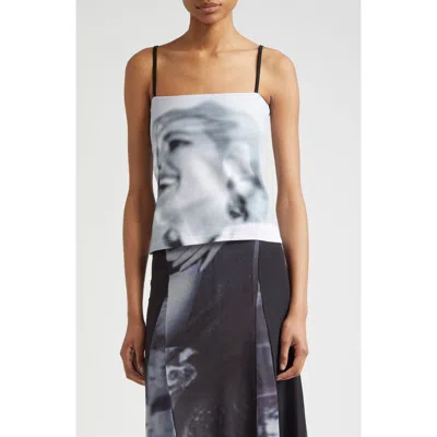 Elliss Beam Print Jersey Camisole
