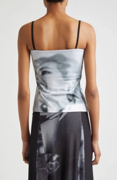 Elliss Beam Print Jersey Camisole